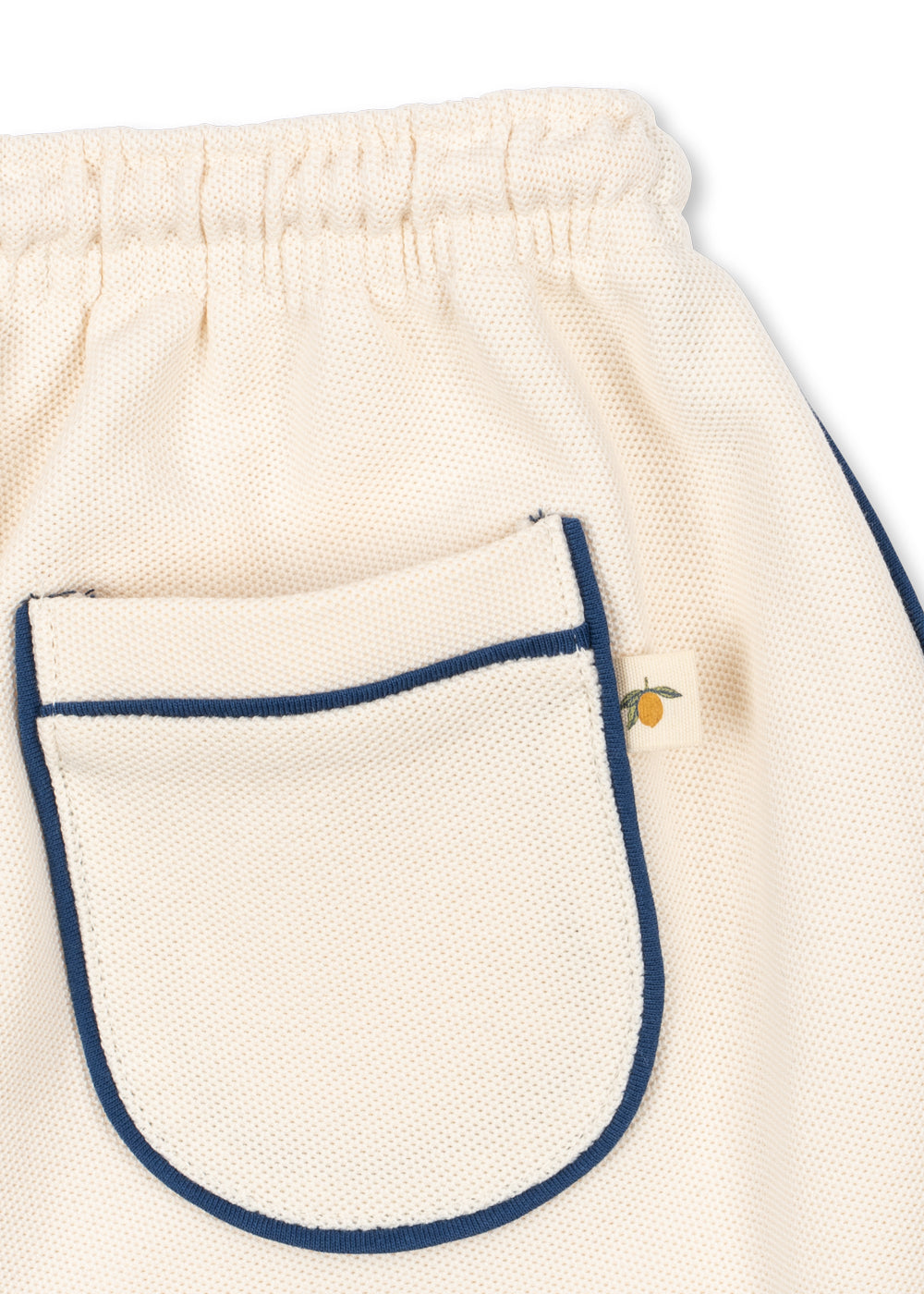 Florian Polo Shorts Set - Antique White