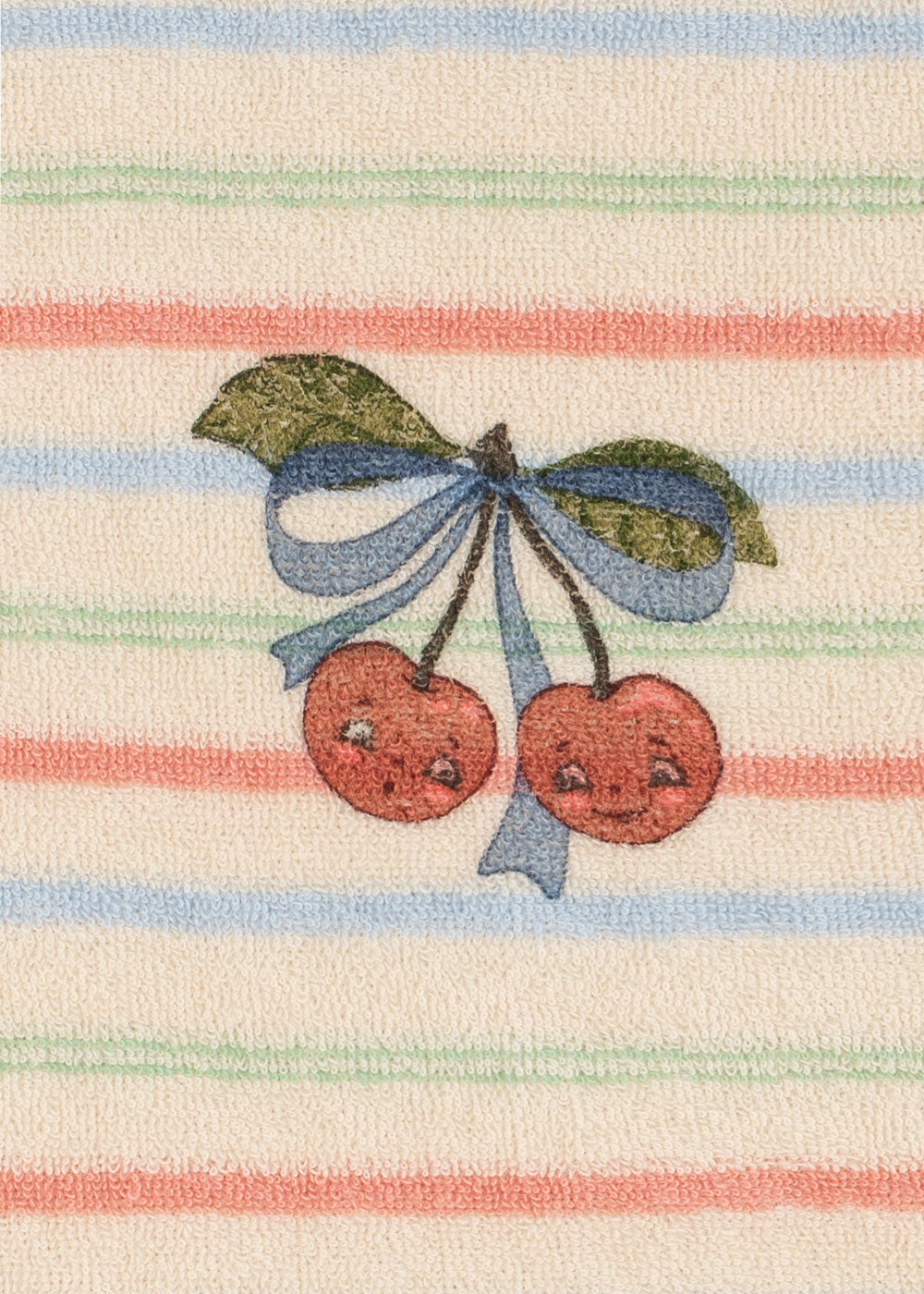 Itty Rib Sweat Short Set - Confetti Stripe