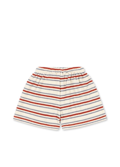 Itty Rib Sweat Short Set - Wind Stripe