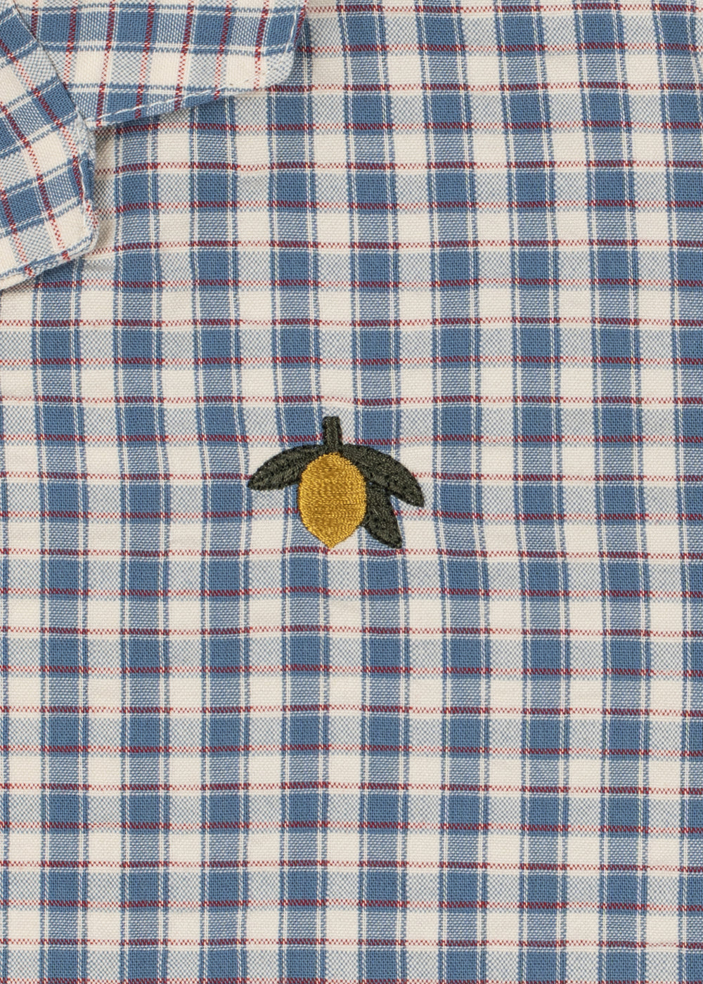 Kim Captains Check Shorts Set