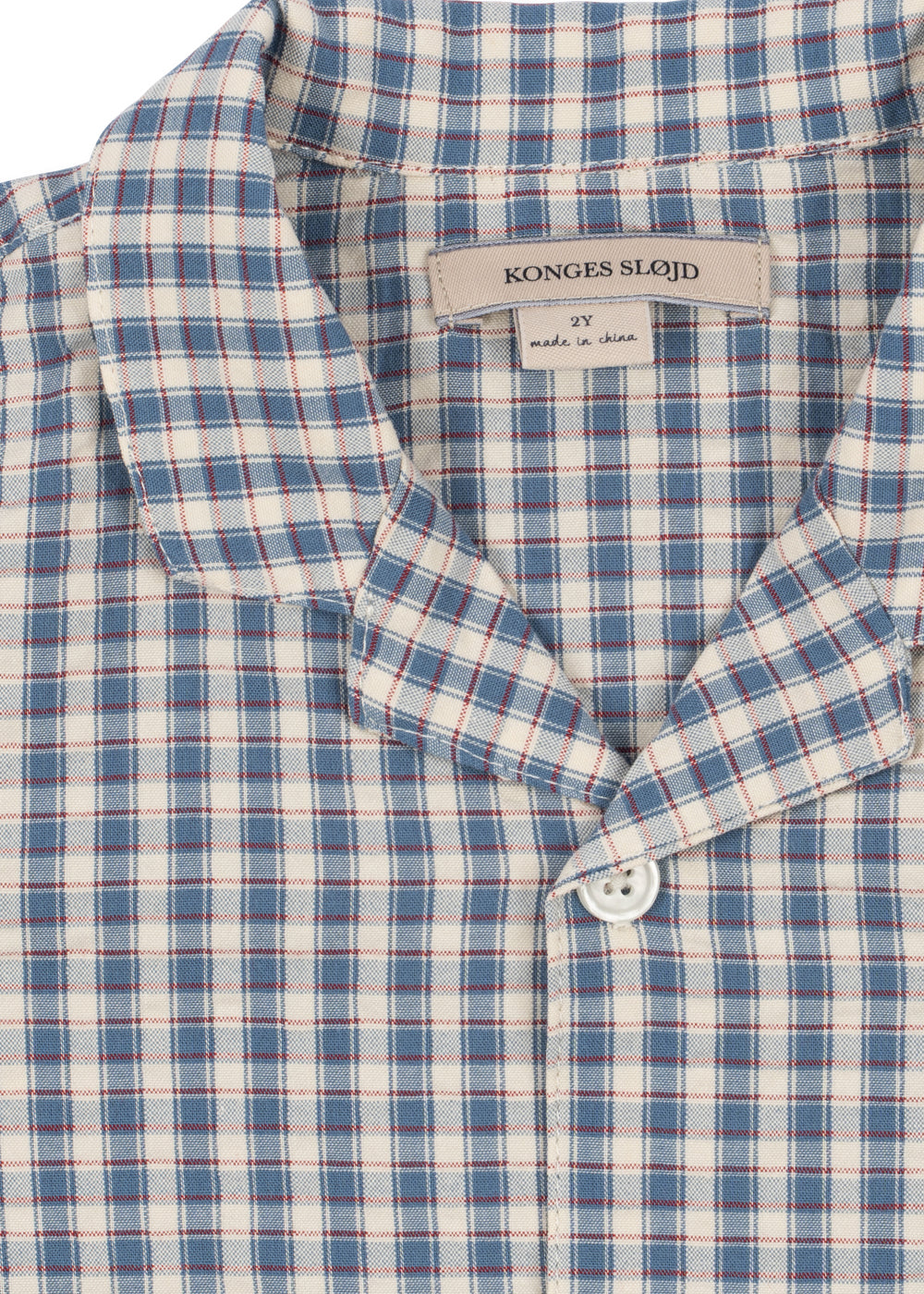 Kim Captains Check Shorts Set