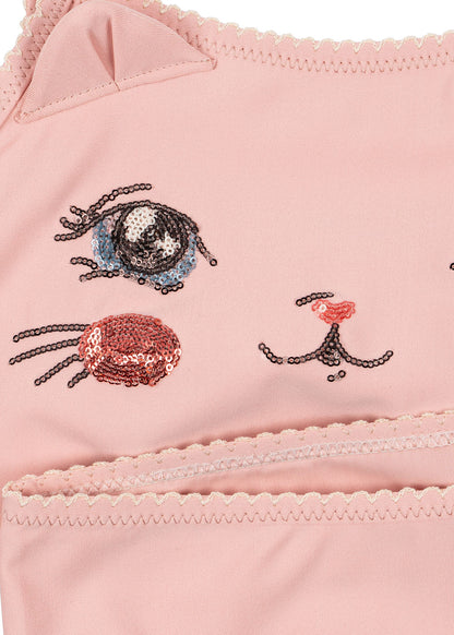 Kitty Bikini - Powder Pink