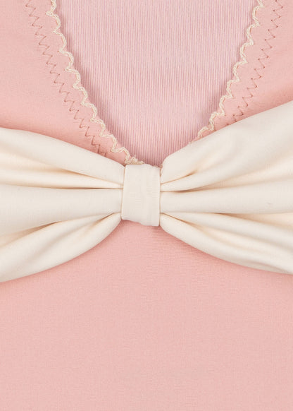 Kitty Swimsuit - Powder Pink