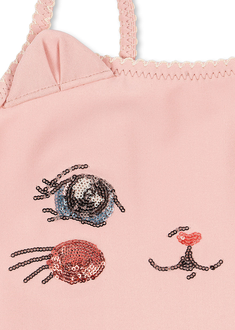 Kitty Swimsuit - Powder Pink