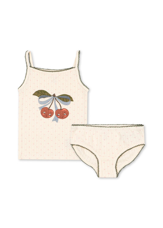 Minnie Pointelle 2pc Tank Set - Minnie Coeur