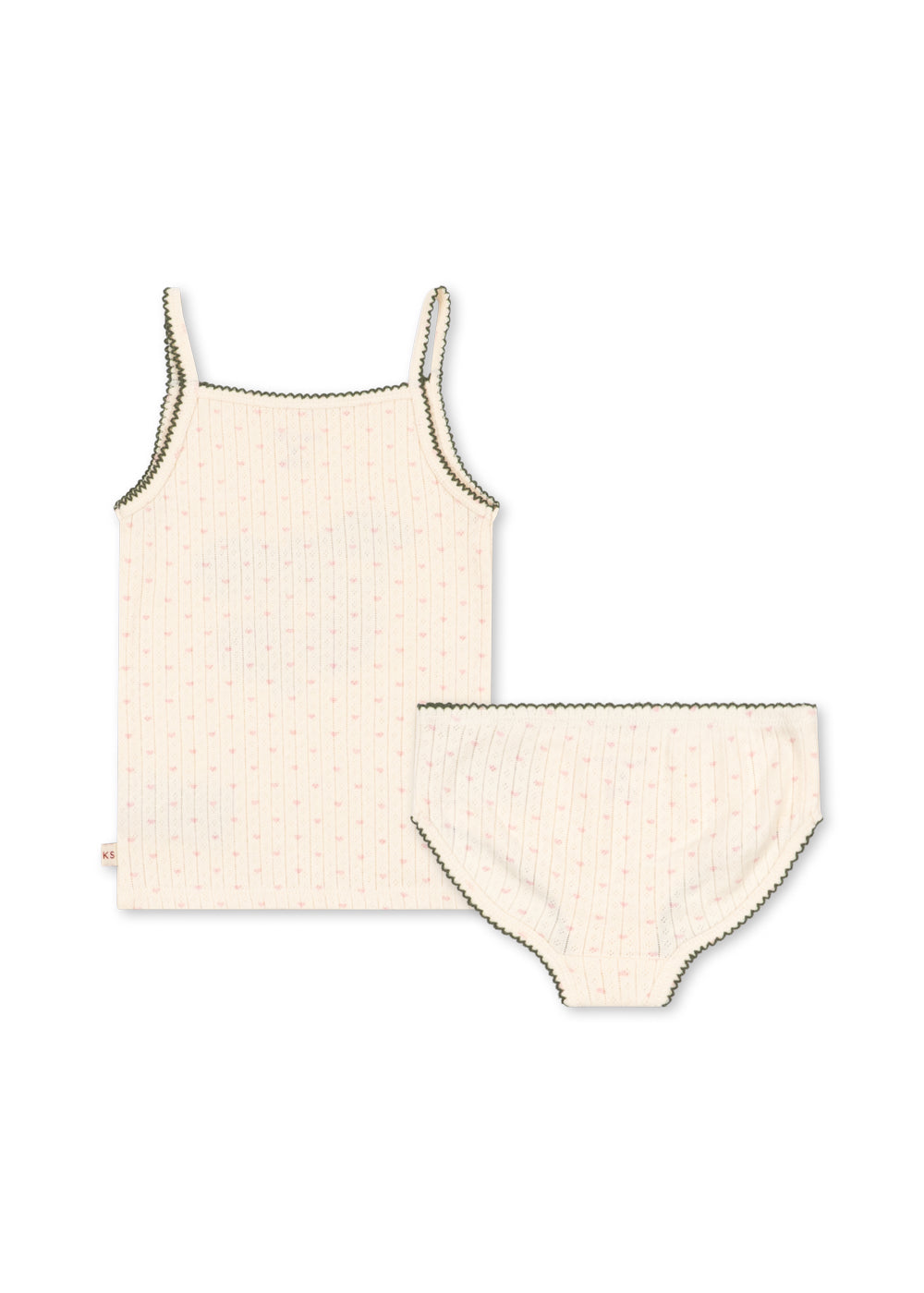 Minnie Pointelle 2pc Tank Set - Minnie Coeur