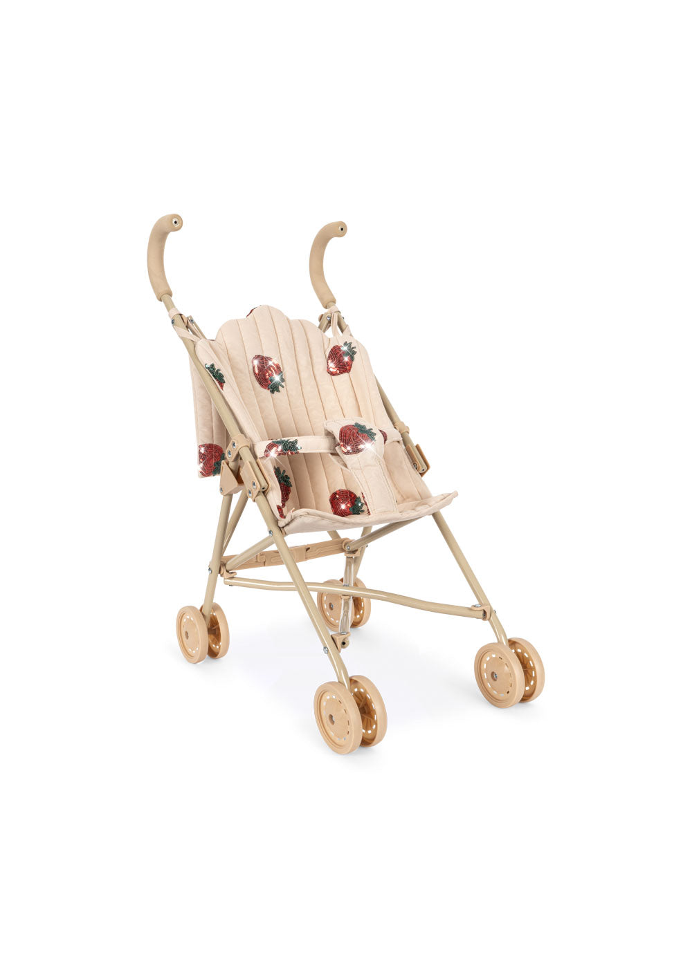 Tulle Doll Stroller - Strawberry