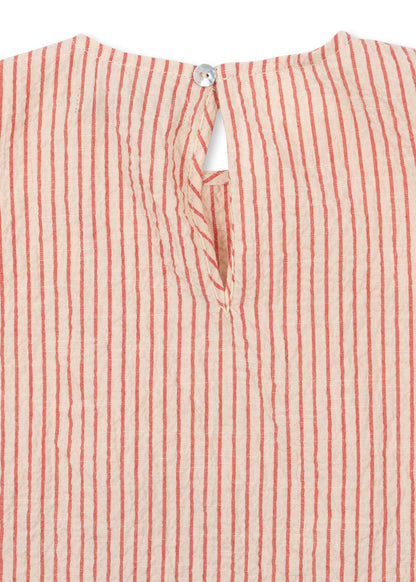 Ellie Frill Shorts Set - Amour Stripes