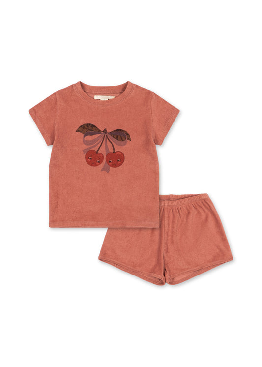 Itty Shorts Set - Canyon Rose