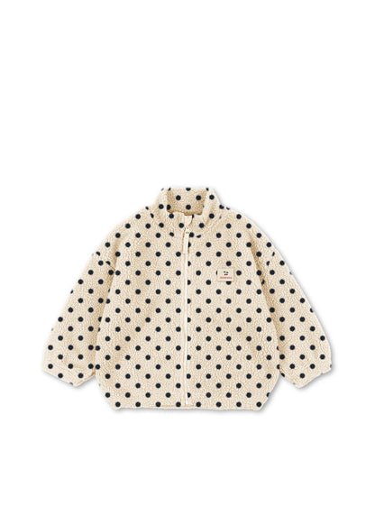 Jody Embroidered Teddy Jacket - Dot Lumiere
