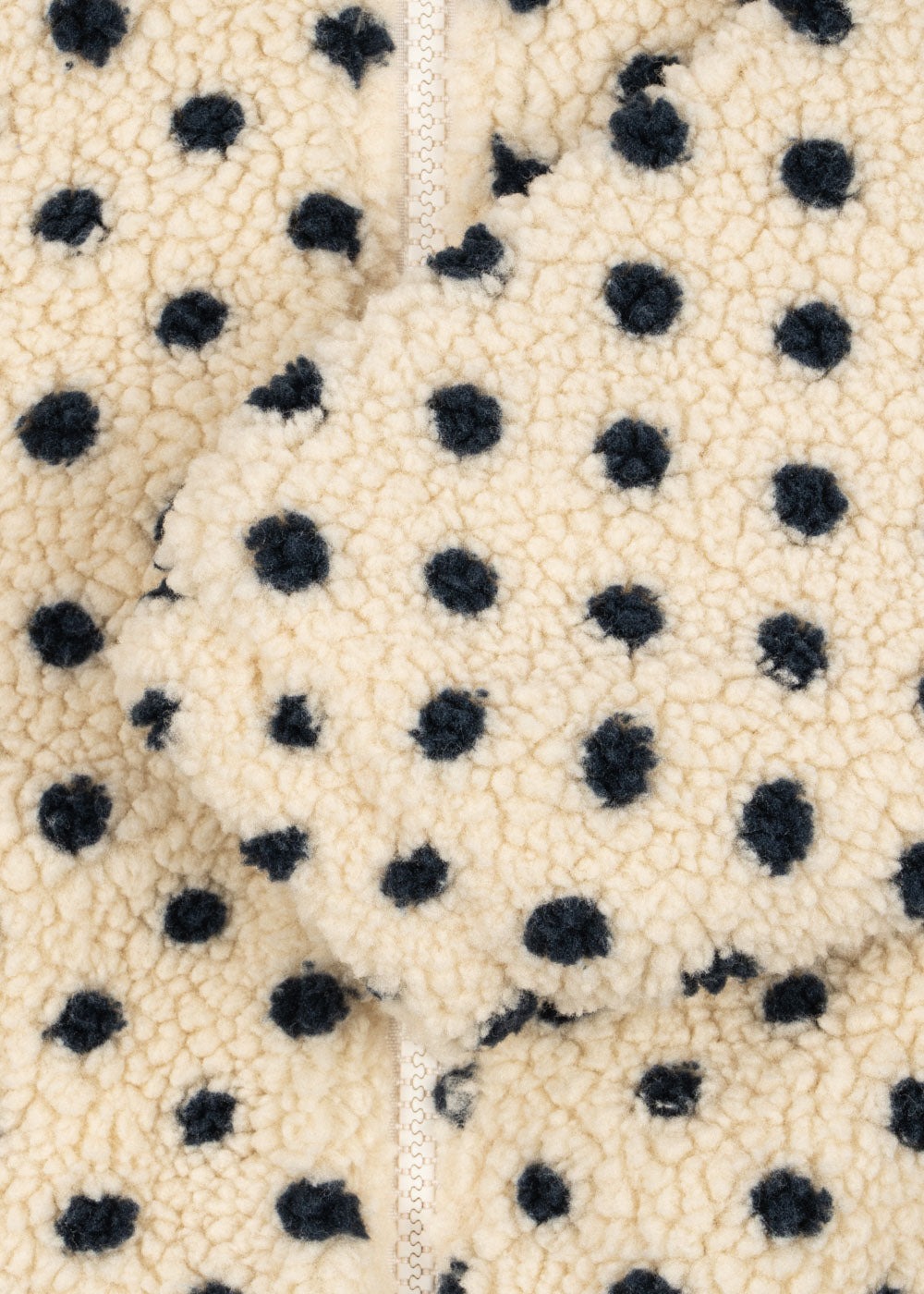 Jody Embroidered Teddy Jacket - Dot Lumiere