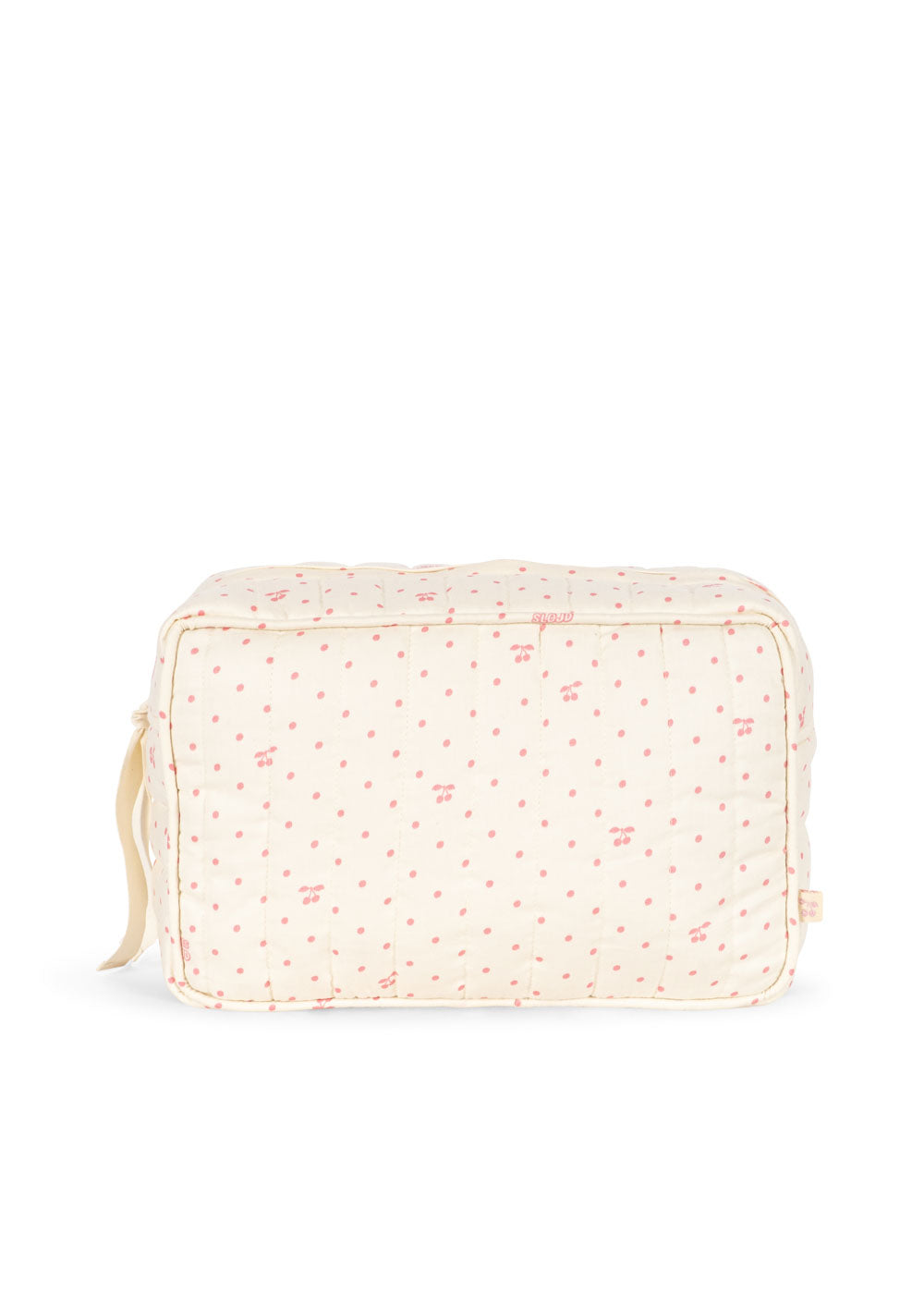 Big Toiletry Bag - Cherry Dot