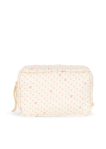 Big Toiletry Bag - Cherry Dot