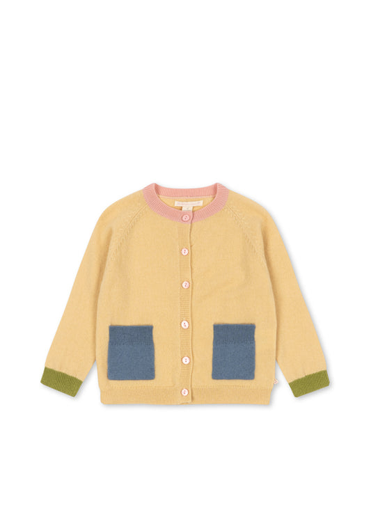 Colletti Cardigan -Yellow