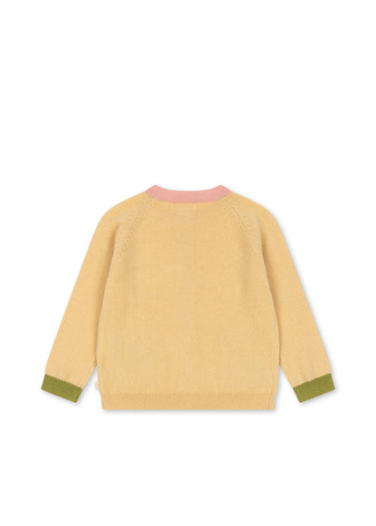 Colletti Cardigan -Yellow